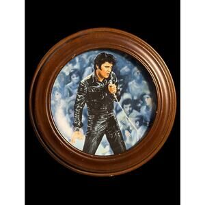 1990 Elvis Presley 68 Comeback Special Delphi Limited Edition Collector Plate